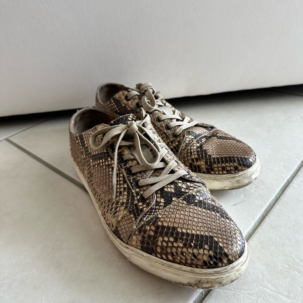 Georgia Armani python real leather